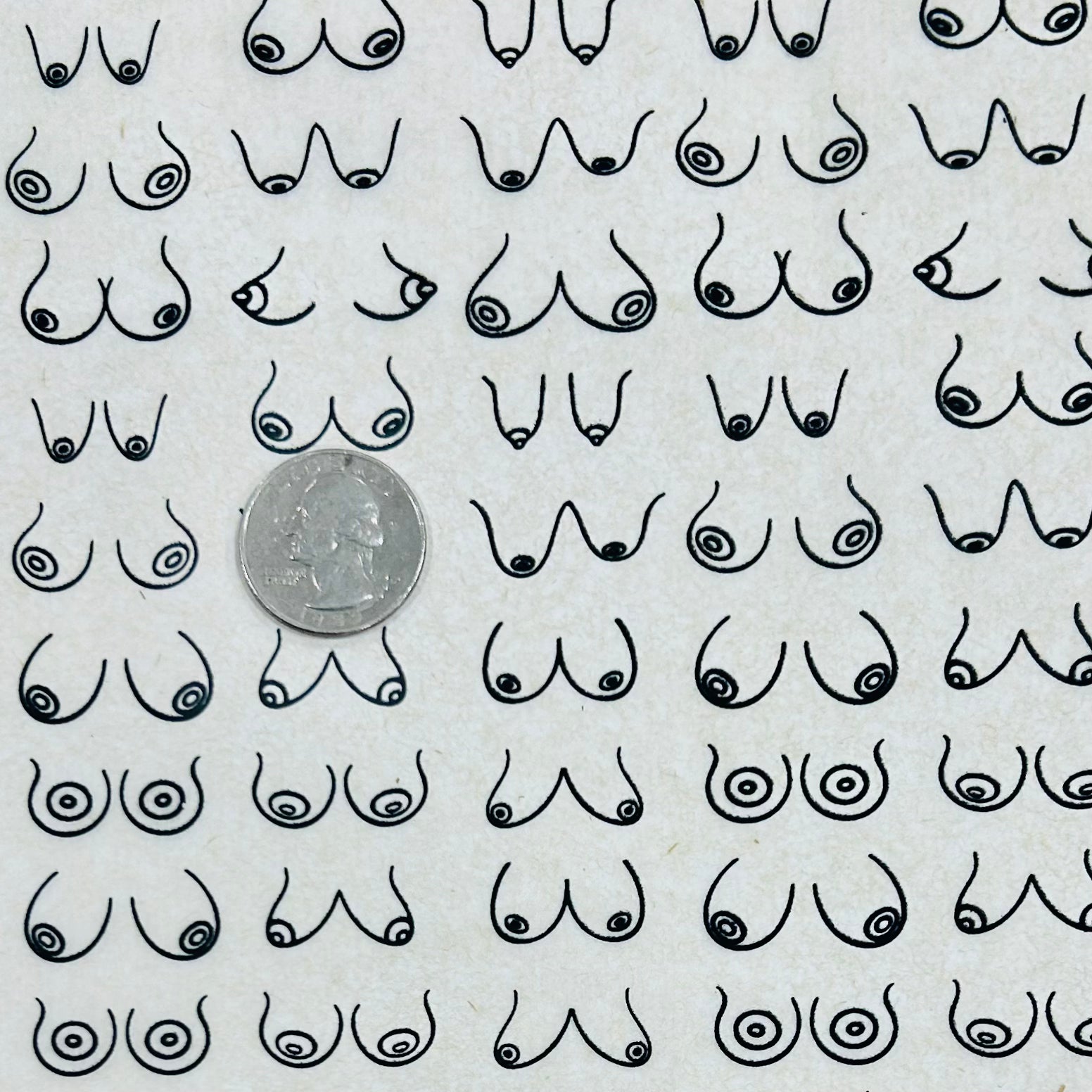 Titties Stickers, Unique Designs